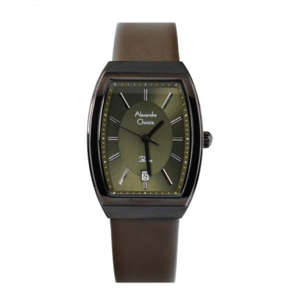 Alexandre Christie AC 2909 Black Green Leather LDLIGGN